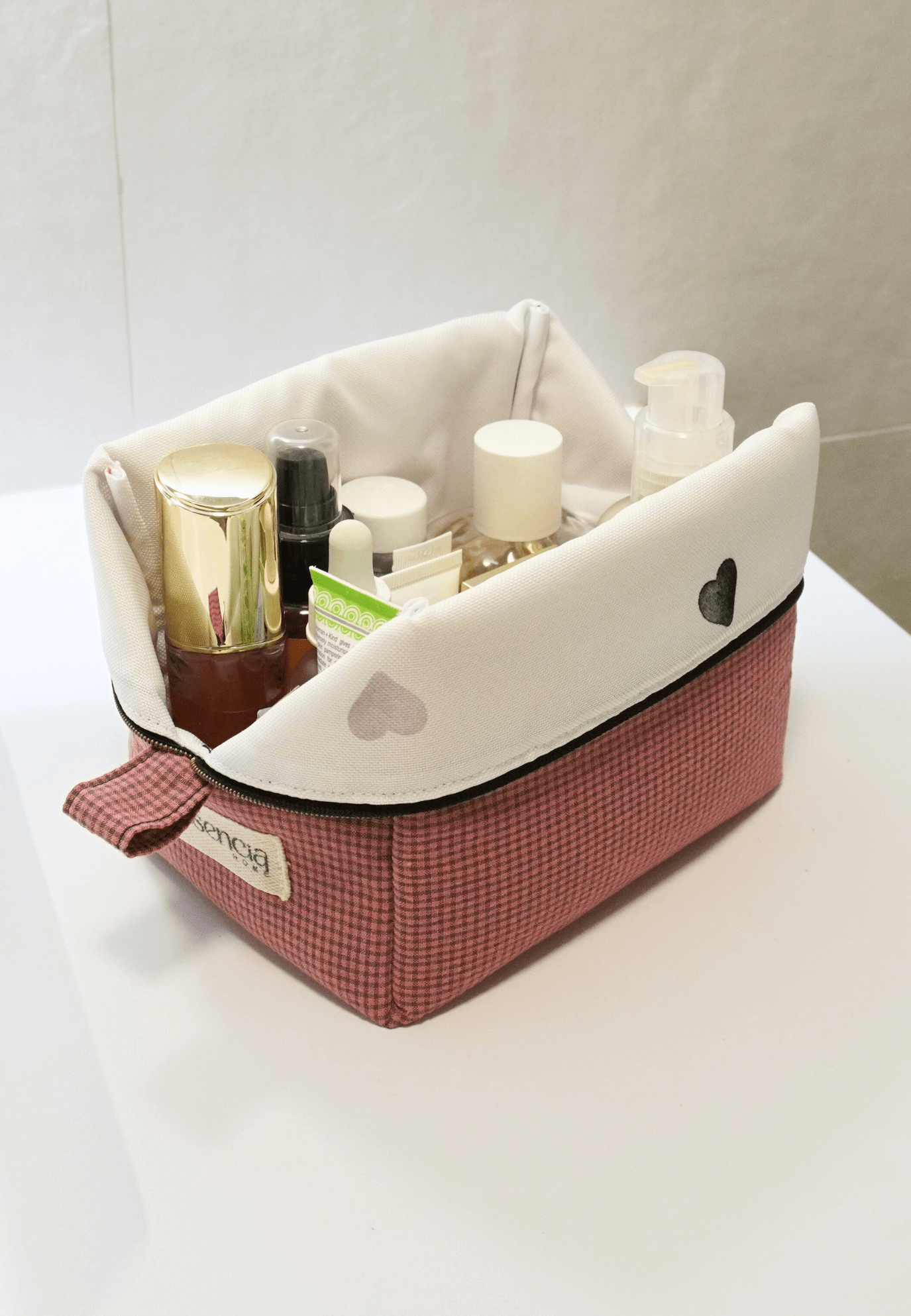 bolsa organizadora cosmética