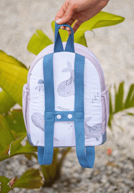 Mochila para niño Dulces ballenas
